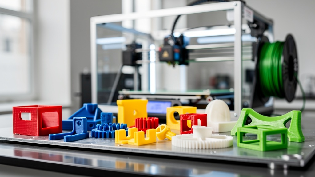 Rapid prototyping 3D printed parts